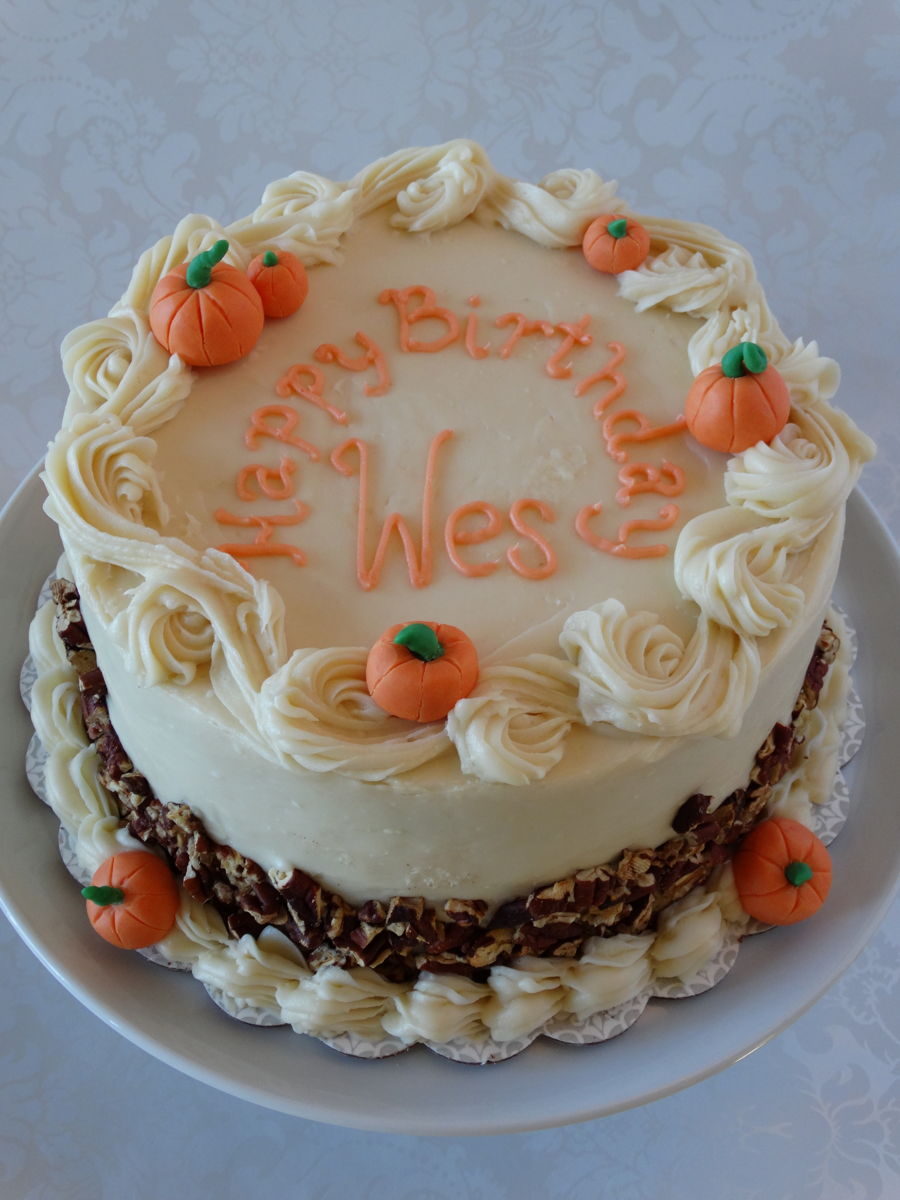 Fall Birthday Cake