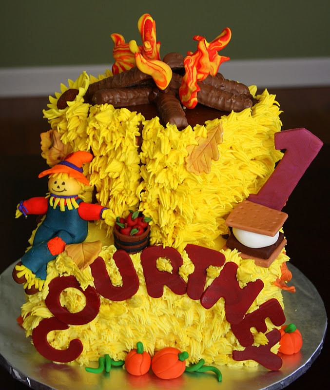 Fall Birthday Cake