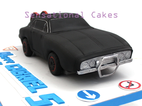 Fast and Furious Birthday Cake