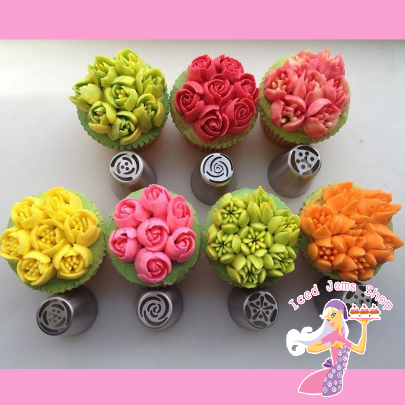 Flower Cake Decorating Tips Nozzle Set