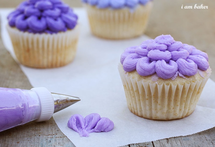 Flower Cupcakes Tutorial