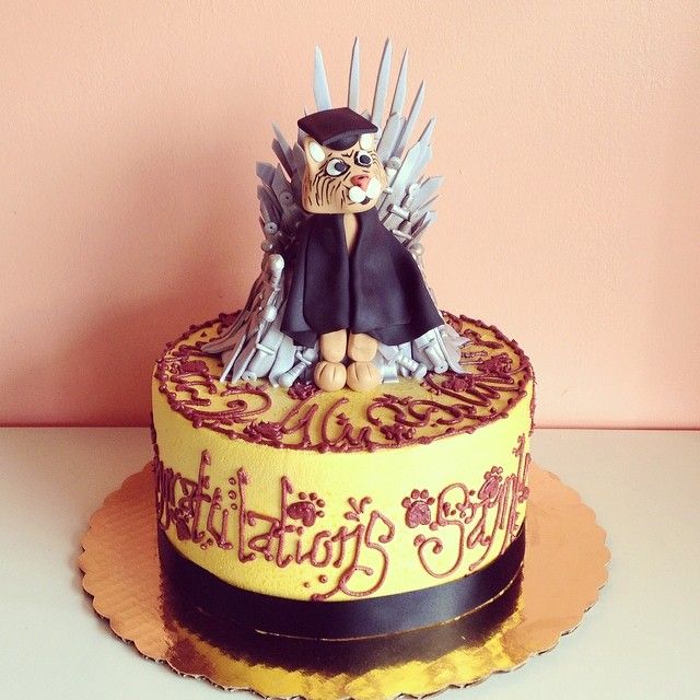 Game of Thrones Graduation Cake