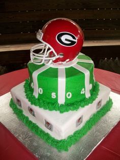 Georgia Bulldogs Grooms Cake