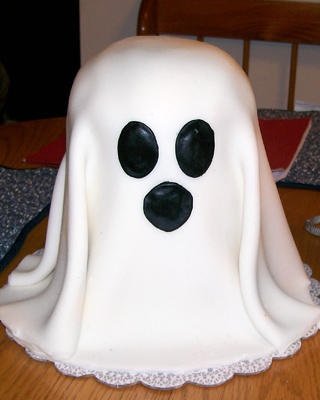 Ghost Halloween Cake Ideas