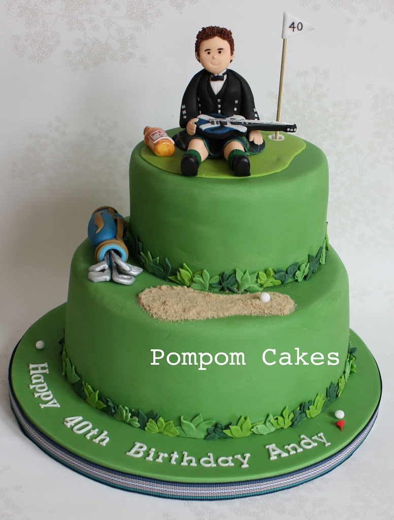 Golf Birthday Cakes Men