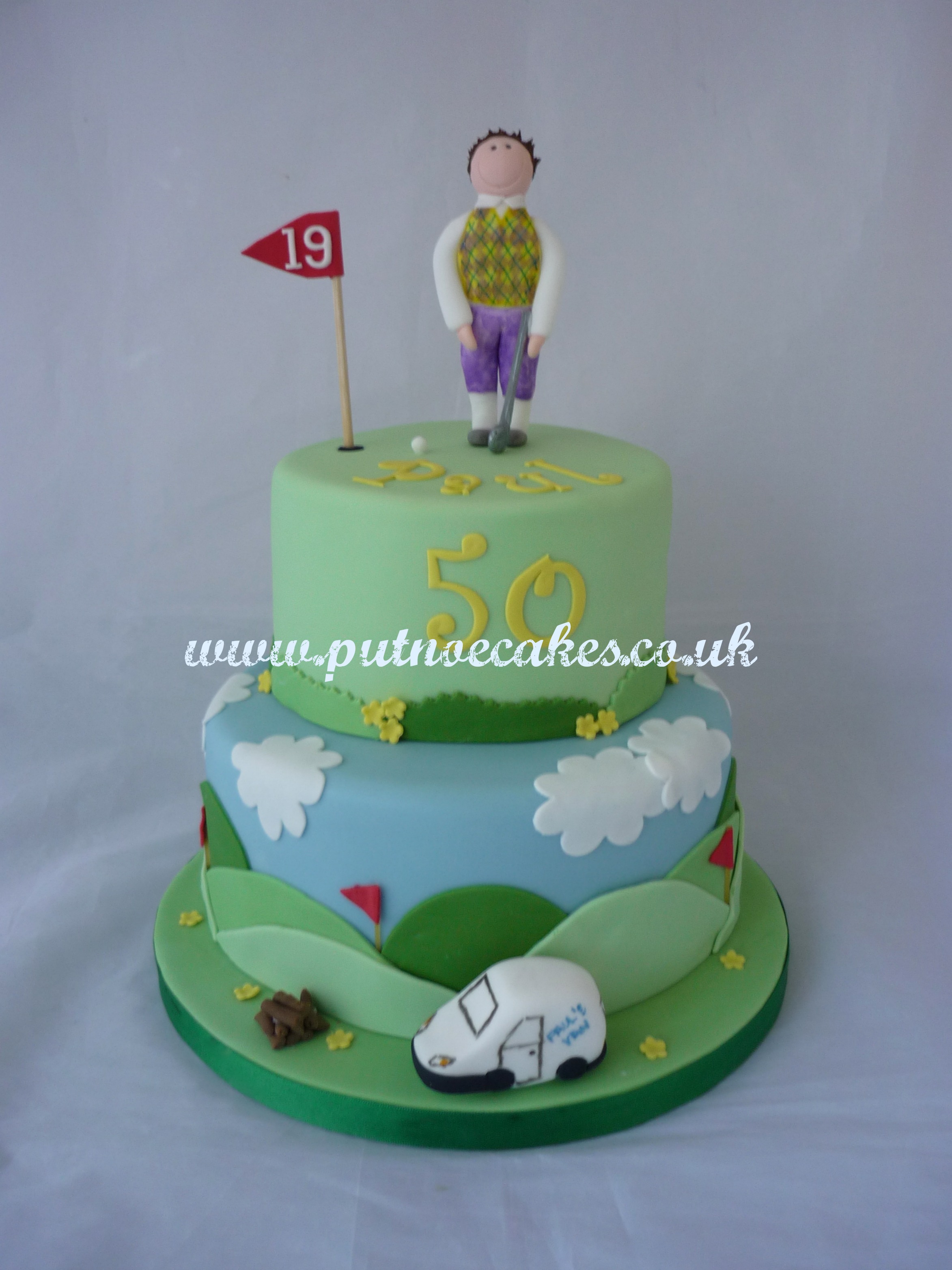 Golf Birthday Cakes Men