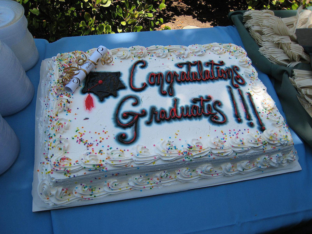 Graduation Sheet Cake