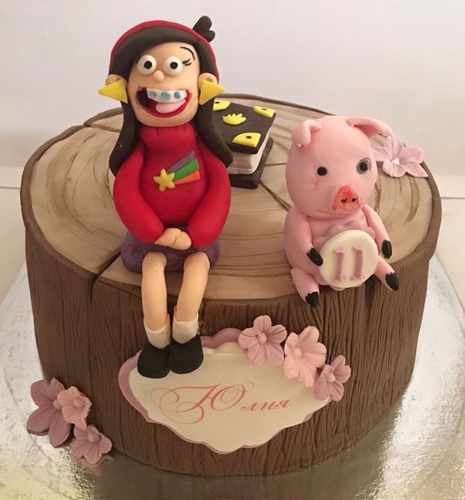 Gravity Falls Birthday Cake