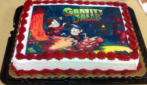 Gravity Falls Birthday Cake