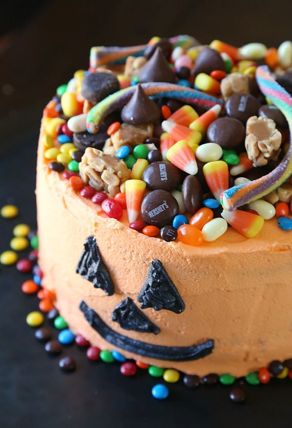 Halloween Candy Cake