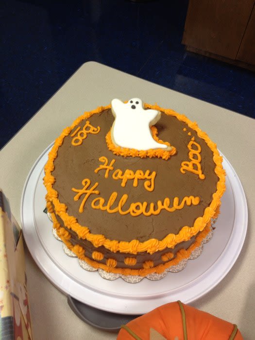 Halloween Cookie Cake