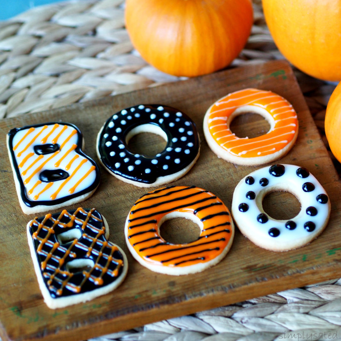 Halloween Cookies Boo