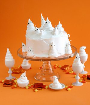 Halloween Ghost Birthday Cake