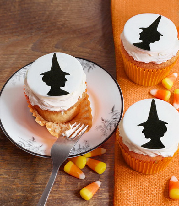 Halloween Witch Cupcakes