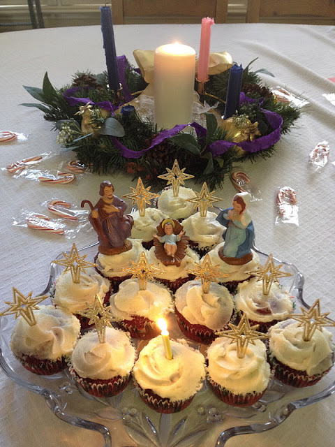 Happy Birthday Jesus Cupcakes