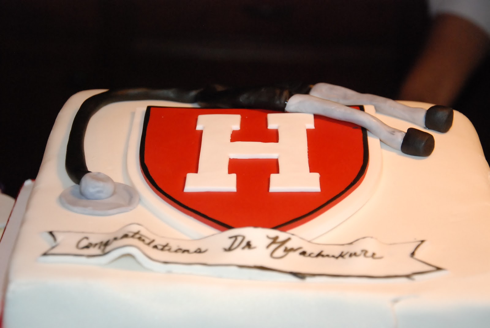 Harvard Graduation Cake