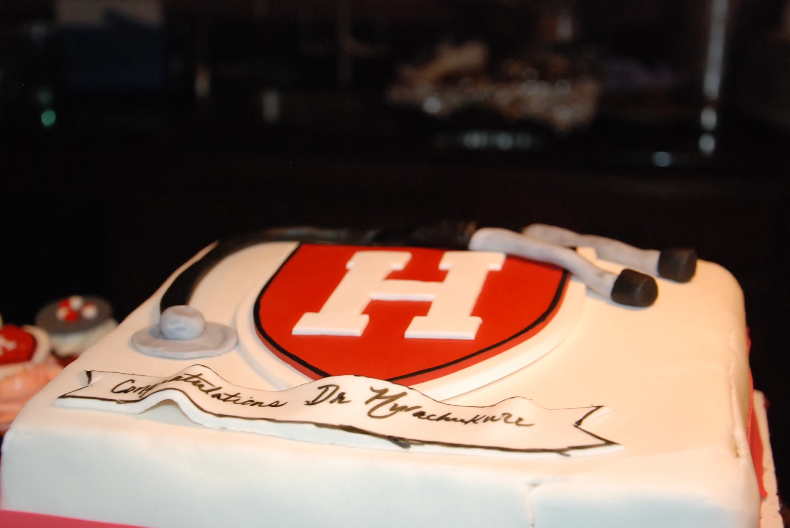 Harvard Graduation Cake