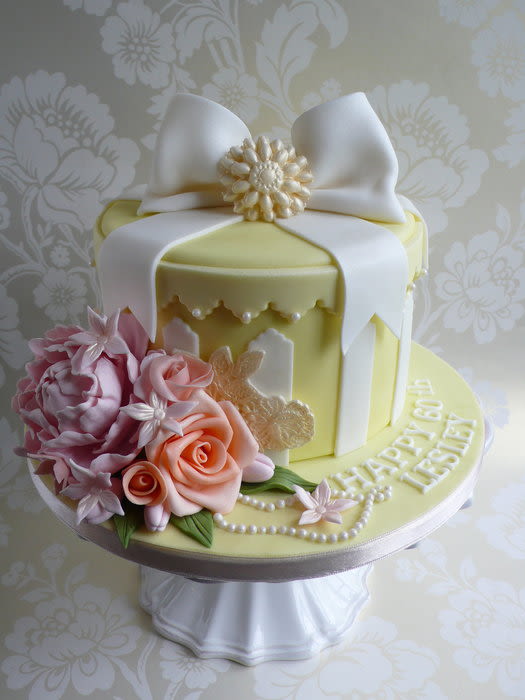 Hat Box Cake