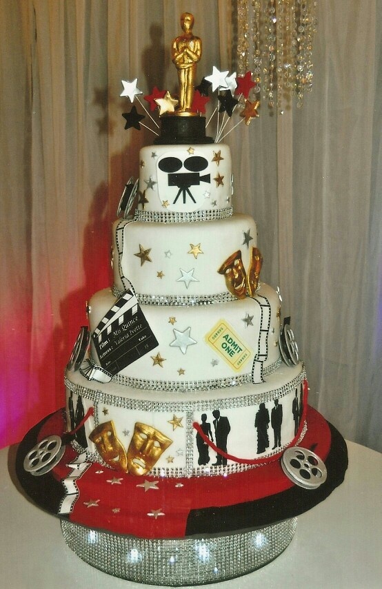 Hollywood Themed Cake