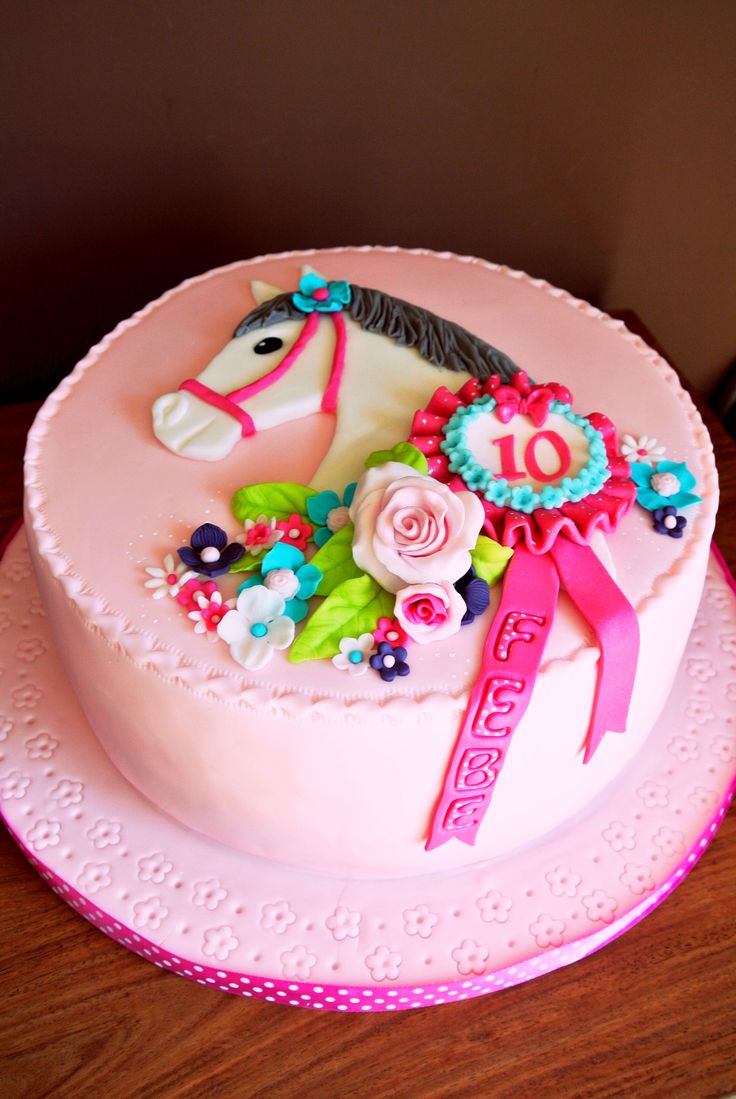 Horse Birthday Cake