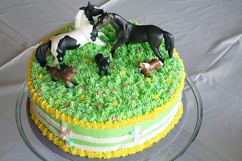 Horse Birthday Cake