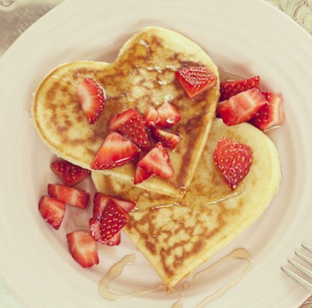 How to Make Heart Shaped Pancakes