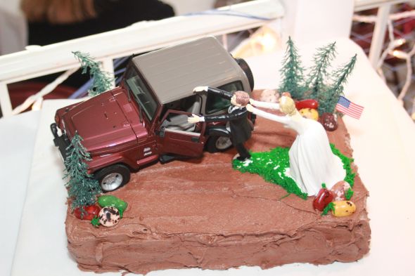 Jeep Grooms Cake Idea