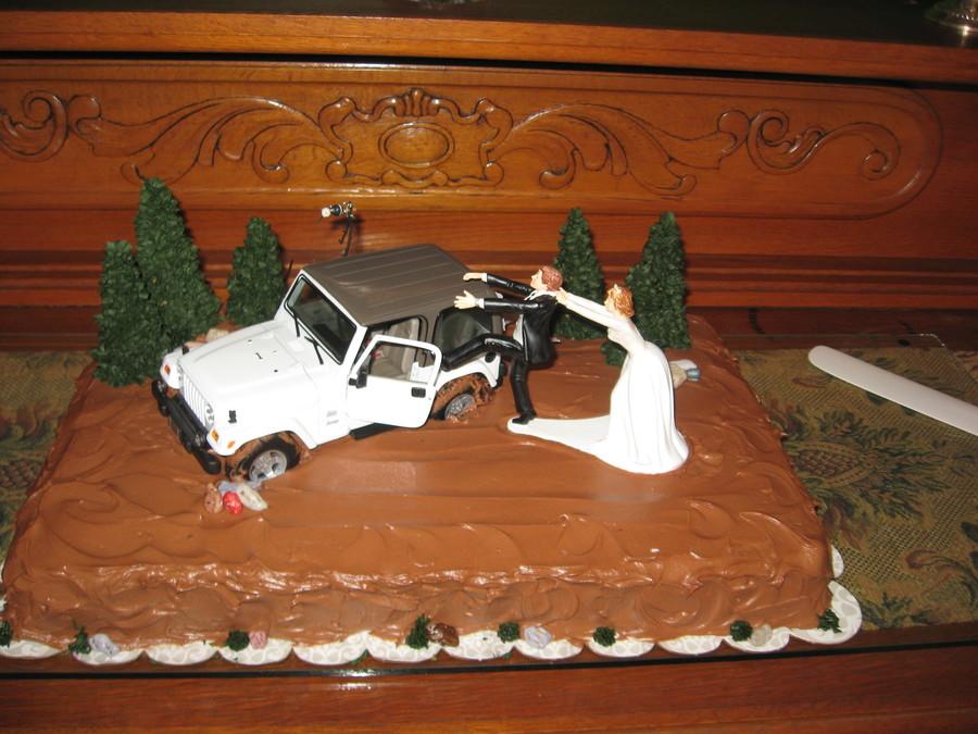 Jeep Grooms Cake