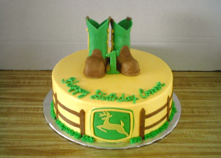 John Deere Birthday Cake