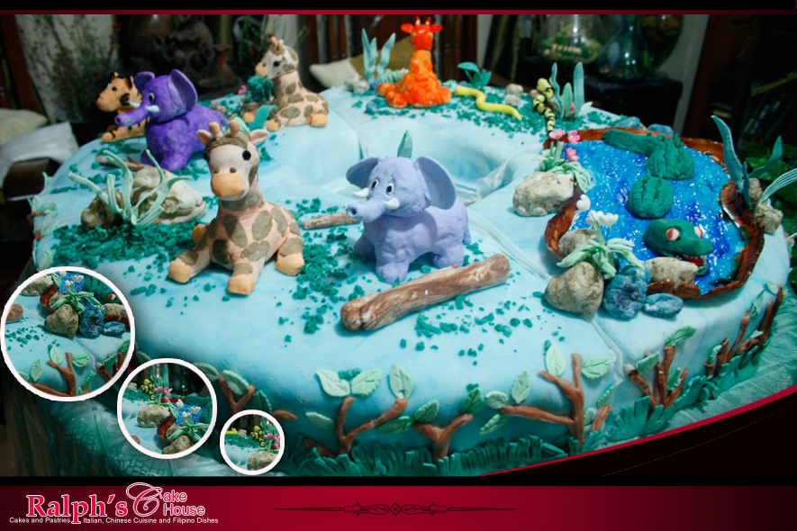 Jungle Safari Cake