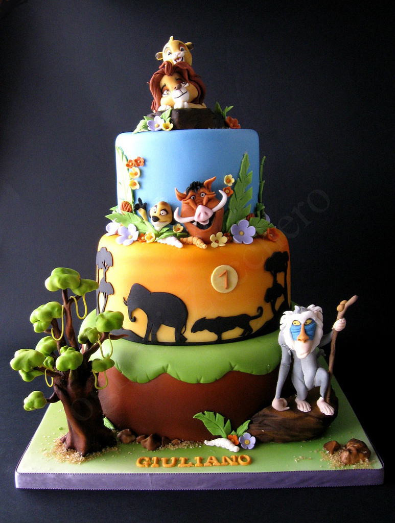 Lion King Cake