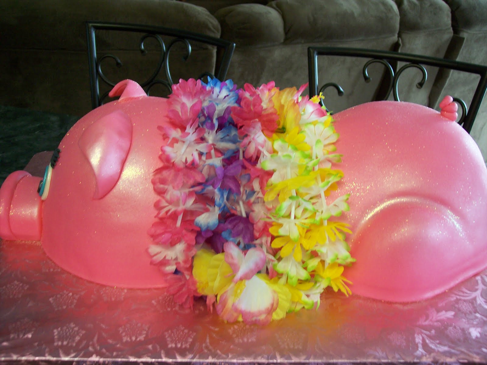 Luau Pig Cake