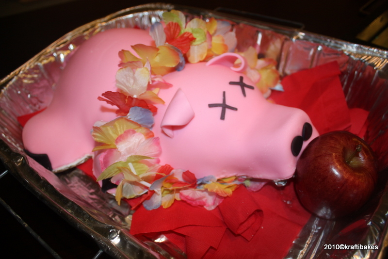 Luau Pig Cake