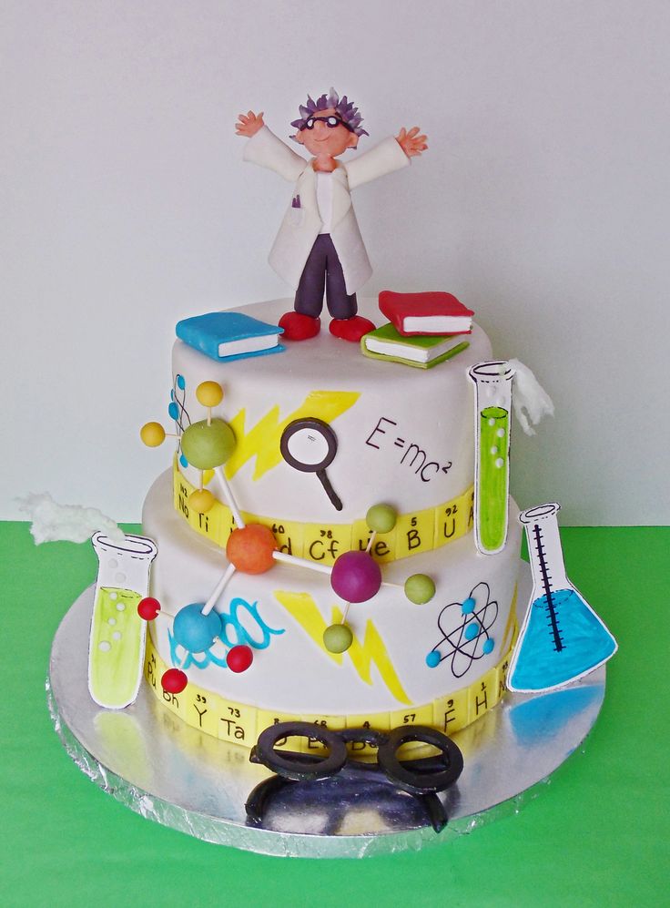 Mad Science Birthday Cake Ideas