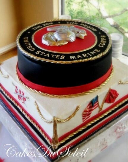 Marine Corp Cake