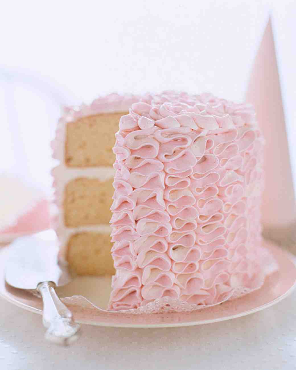 Martha Stewart Ruffle Cake