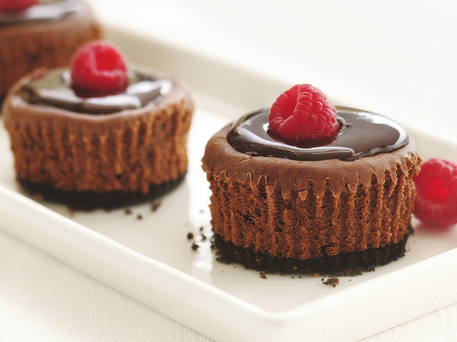 11 Photos of Miniature Chocolate Cheesecakes