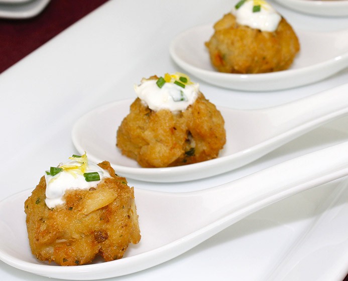 Mini Gourmet Crab Cakes