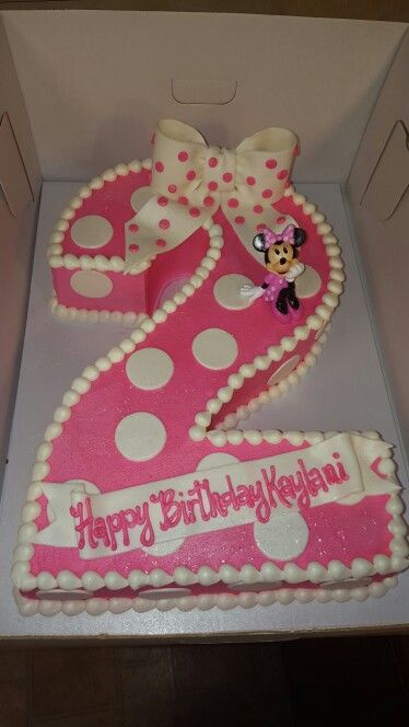 Minnie Mouse 2nd Birthday Cake Ideas