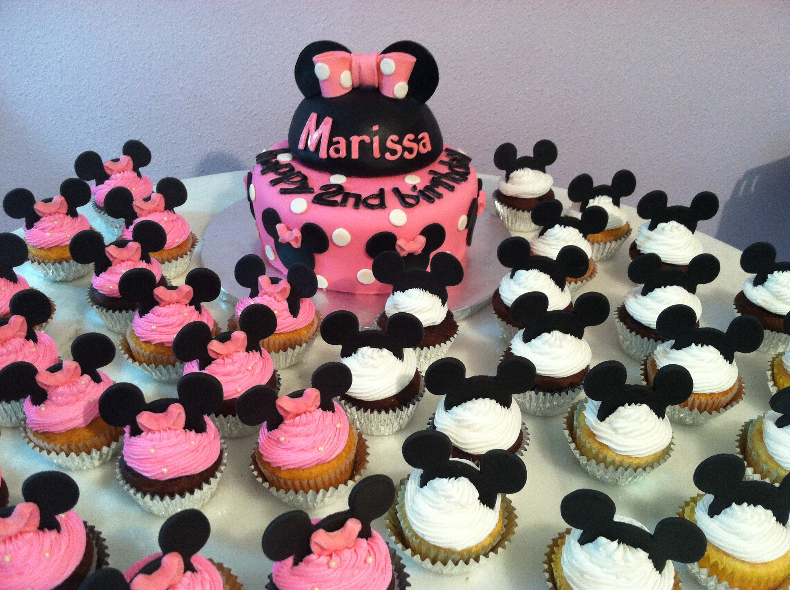 Minnie Mouse Cupcake Cake Sam's Club