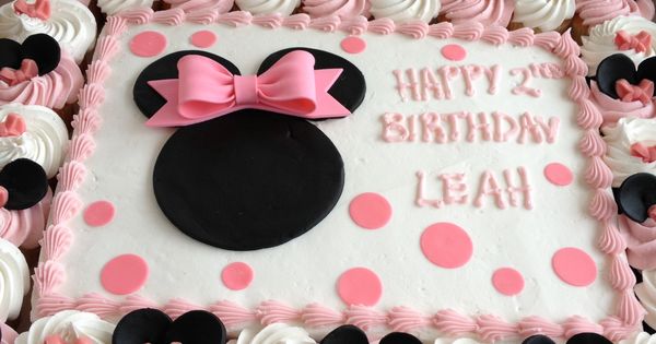 Minnie Mouse Cupcake Cake Sam's Club