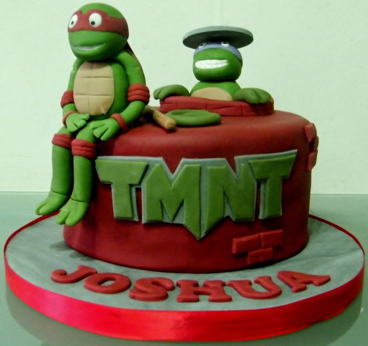 Ninja Turtle Birthday Cake