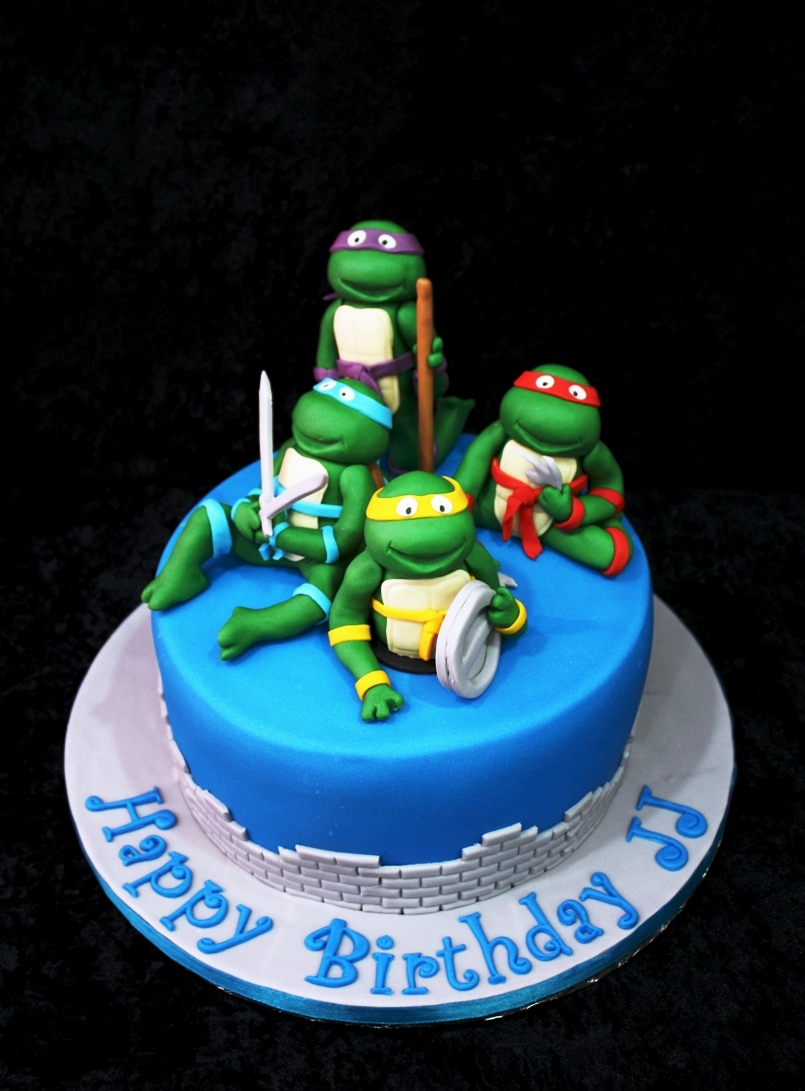 Ninja Turtle Birthday Cake