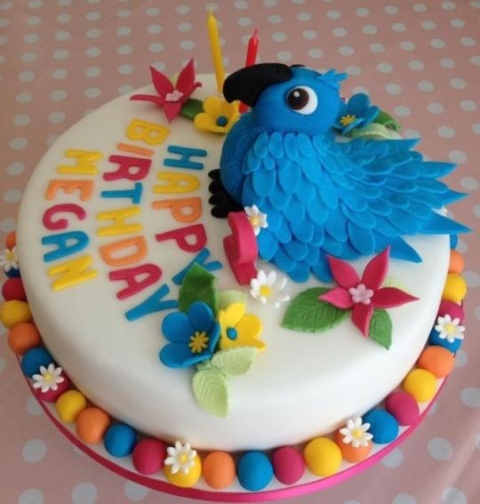 10 Photos of Birthday Wishes With Cakes And Parrots