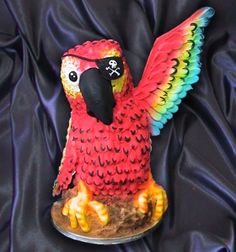 Parrot Birthday Cake