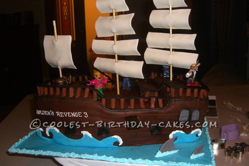 10 Photos of Coolest Pirate Birthday Cakes