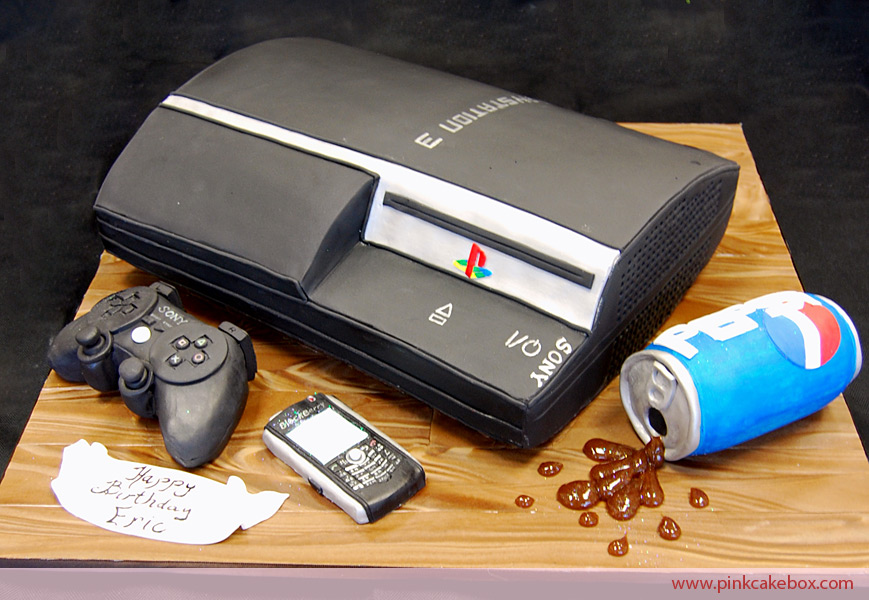 PlayStation Birthday Cake