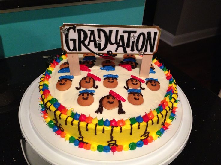 Preschool Graduation Cake Idea