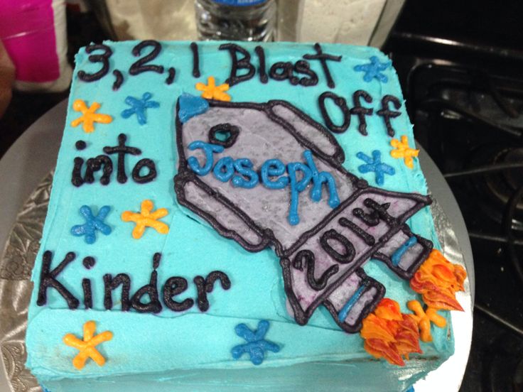 Preschool Graduation Cake