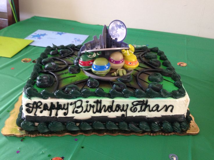 Publix Birthday Cakes Ninja Turtles